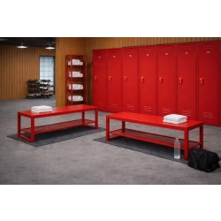 Ławka Metalowa Loft LM-158 Kolor Czerwony Rozmiary od 50 cm do 200 cm